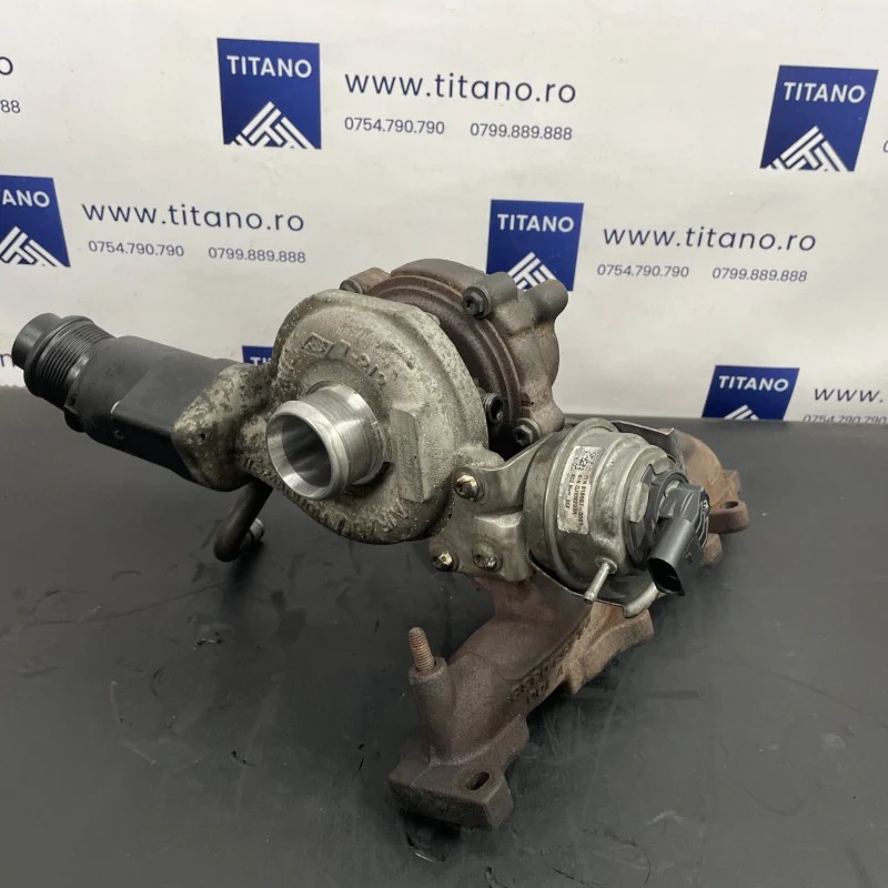 Turbosuflanta turbo turbina / Audi A6 C7 2014 / Motor, racire si evacuare