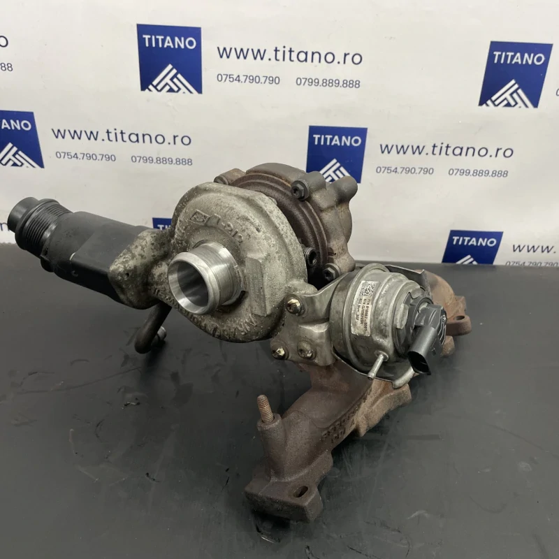 Turbosuflanta turbo turbina / Audi A6 C7 2014 / Motor, racire si evacuare