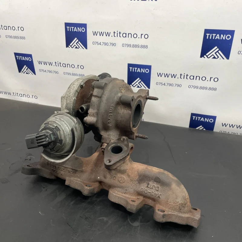 Turbosuflanta turbo turbina / Audi A6 C7 2014 / Motor, racire si evacuare