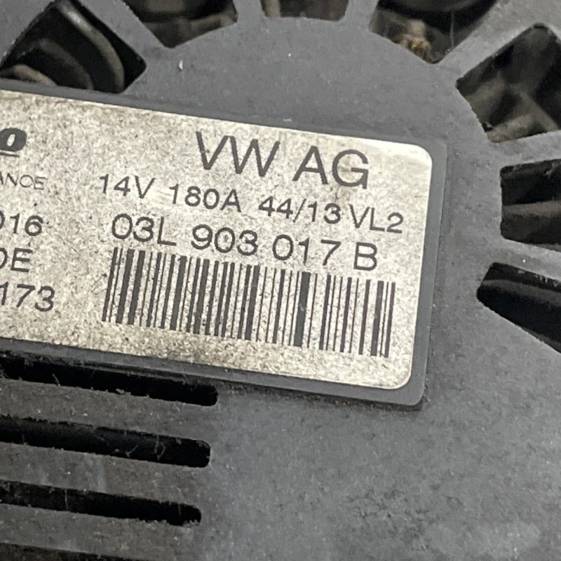 Alternator / Audi A6 C7 2014 / Motor, racire si evacuare