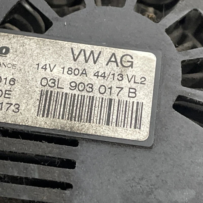 Alternator / Audi A6 C7 2014 / Motor, racire si evacuare