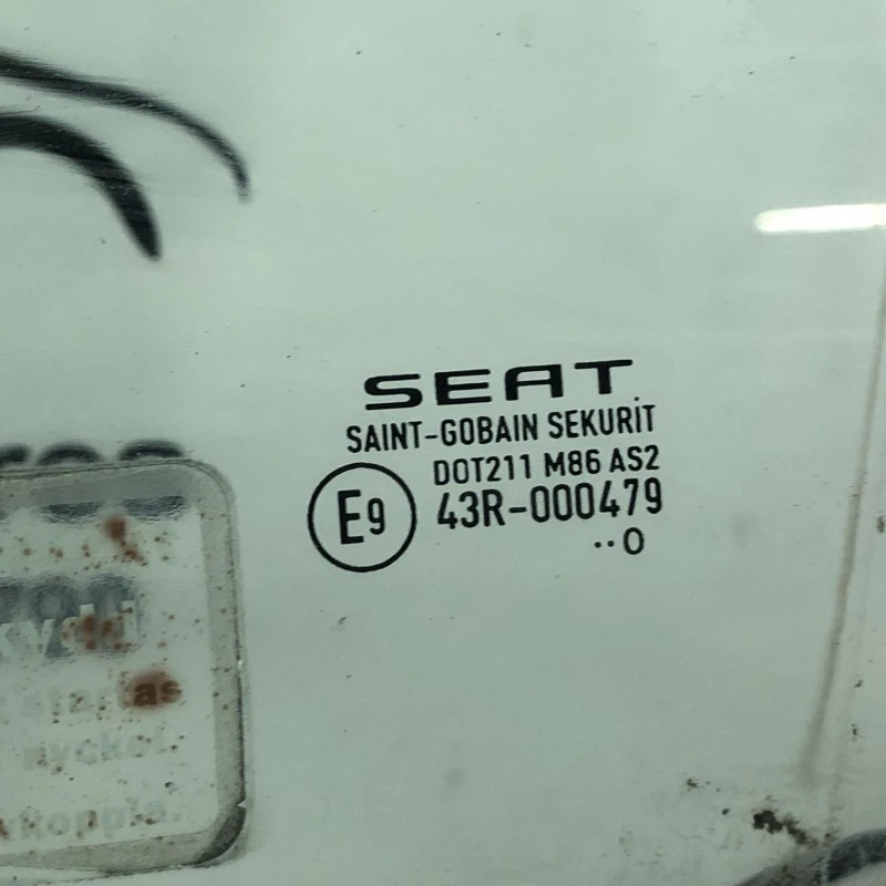 Geam stanga fata / Seat Ibiza 6J 2011 / Caroserie, oglinzi si faruri