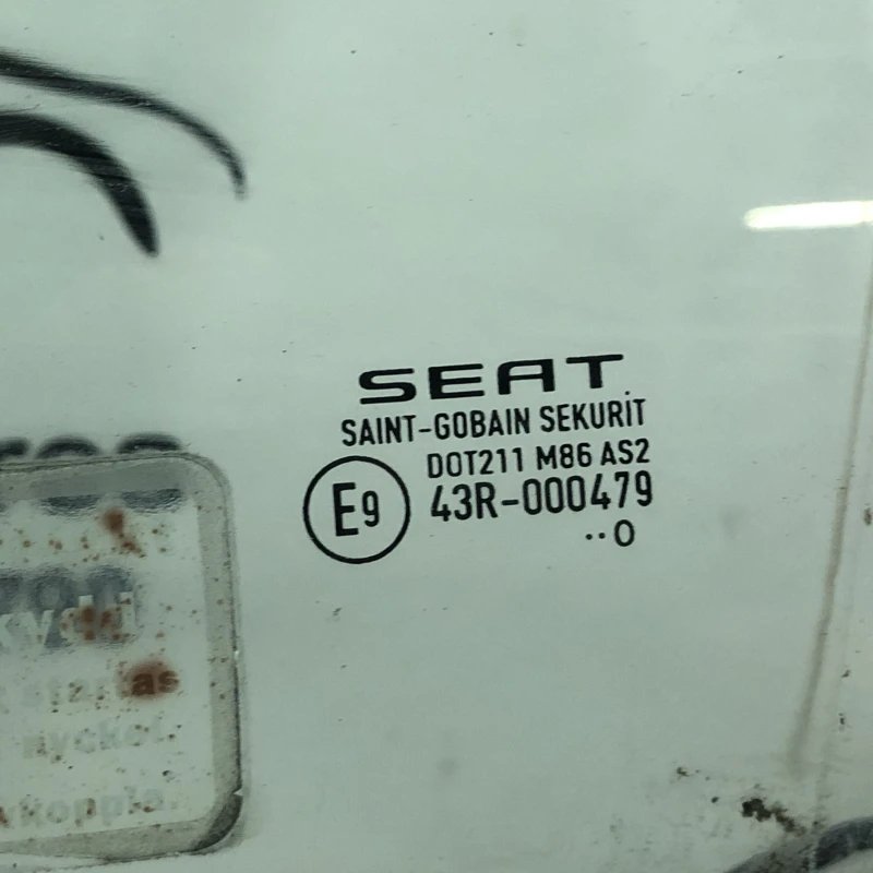 Geam stanga fata / Seat Ibiza 6J 2011 / Caroserie, oglinzi si faruri