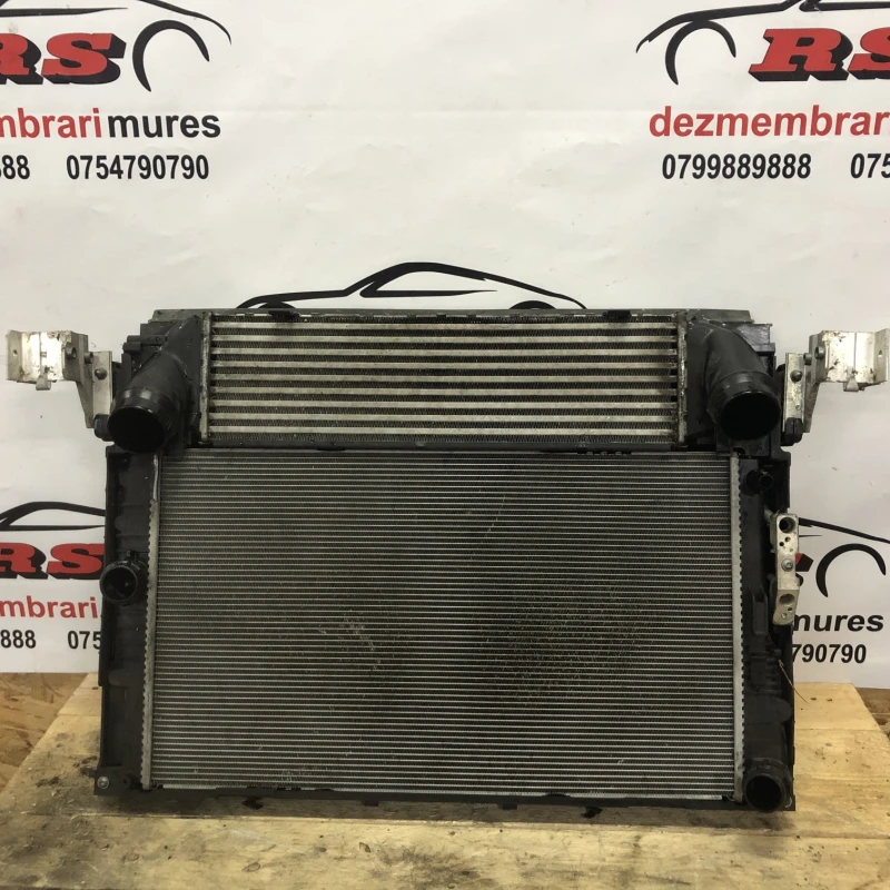 Set kit radiatoare apa intercooler clima / BMW Seria 3 F31 2015 / Motor, racire si evacuare