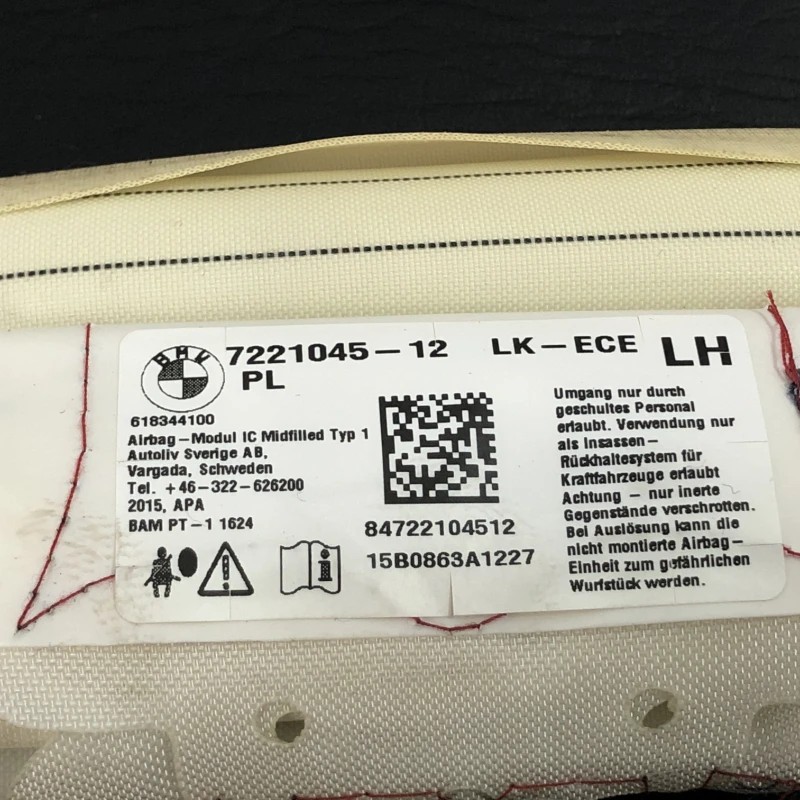 Airbag cortina stanga / BMW Seria 3 F31 2015 / Interior
