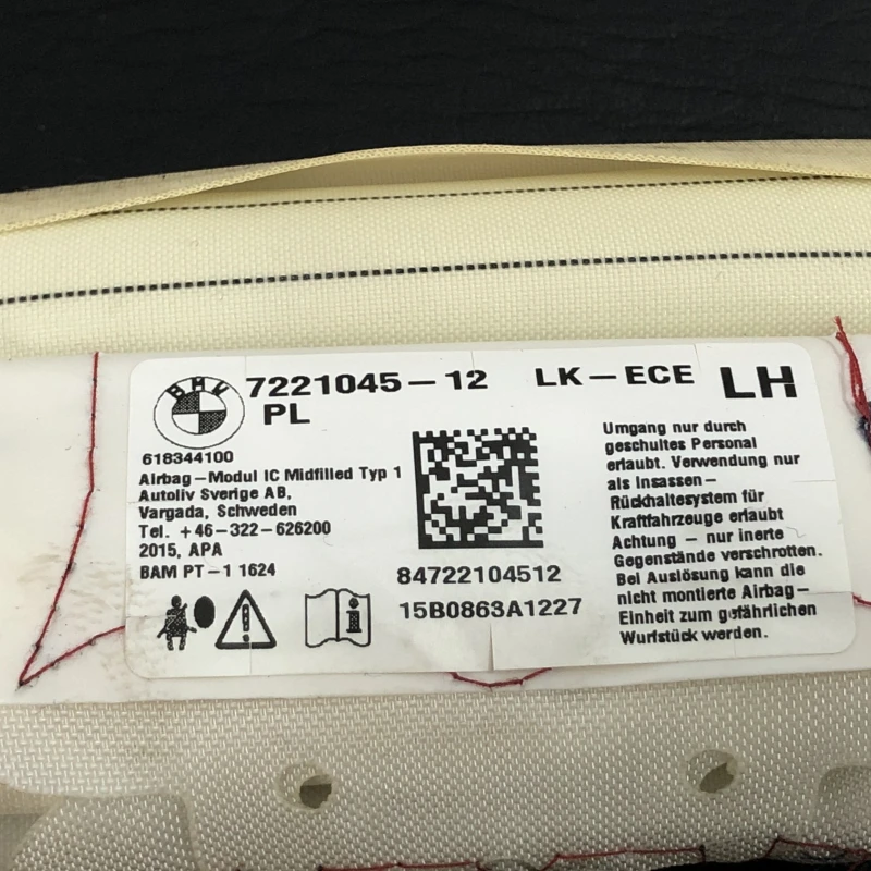 Airbag cortina stanga / BMW Seria 3 F31 2015 / Interior