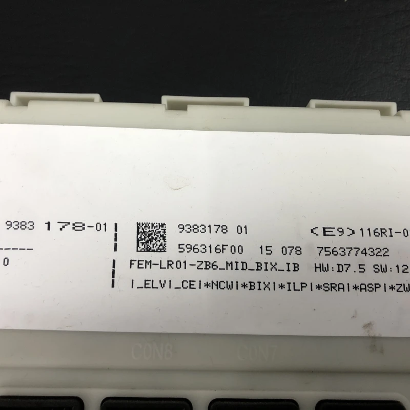 Panou sigurante / BMW Seria 3 F31 2015 / Audio si electronice