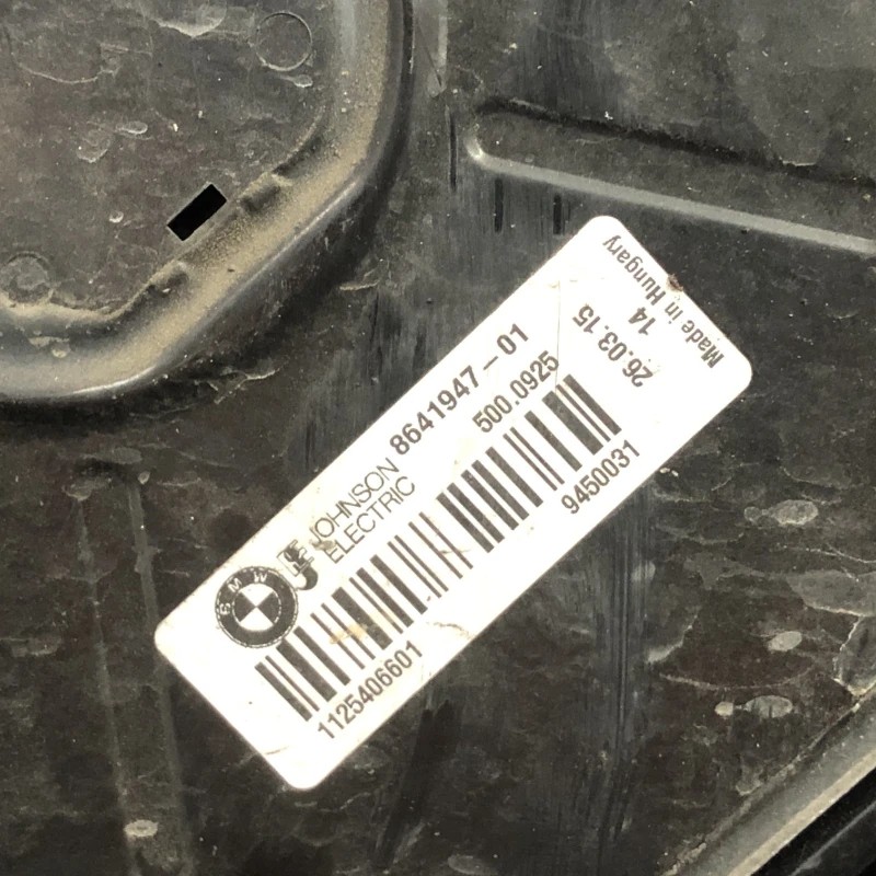 Electroventilator / BMW Seria 3 F31 2015 / Motor, racire si evacuare