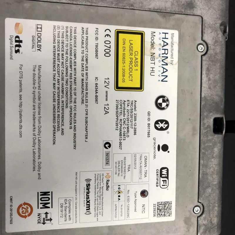 Radio CD navigatie / BMW Seria 3 F31 2015 / Audio si electronice