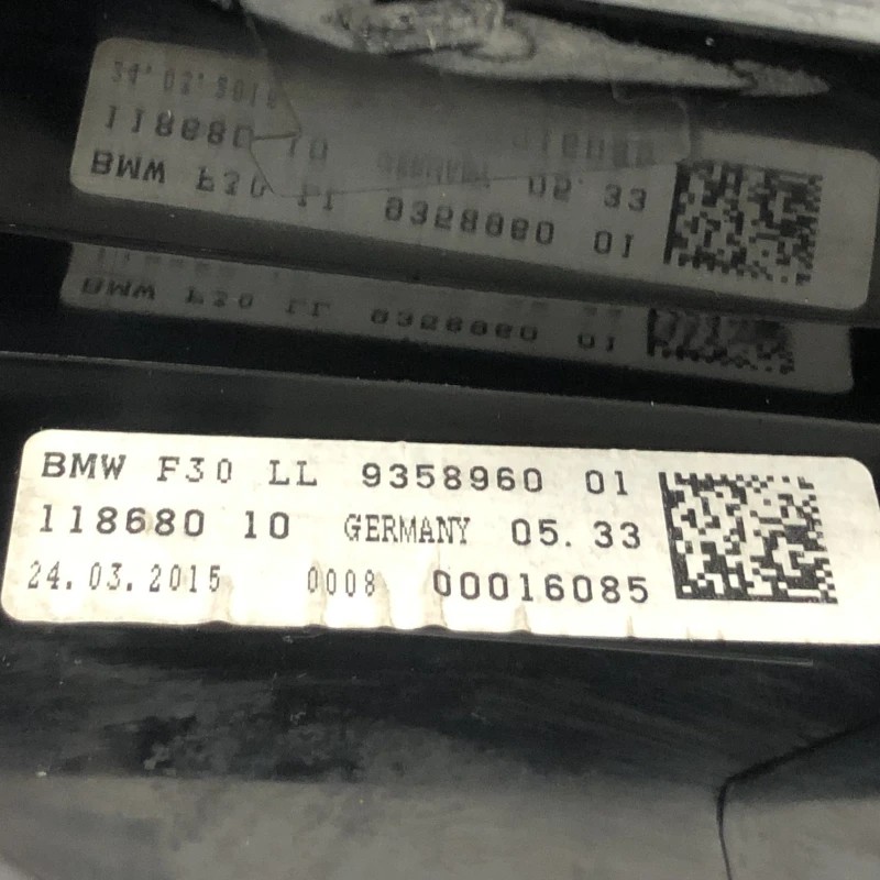 Head up display / BMW Seria 3 F31 2015 / Audio si electronice