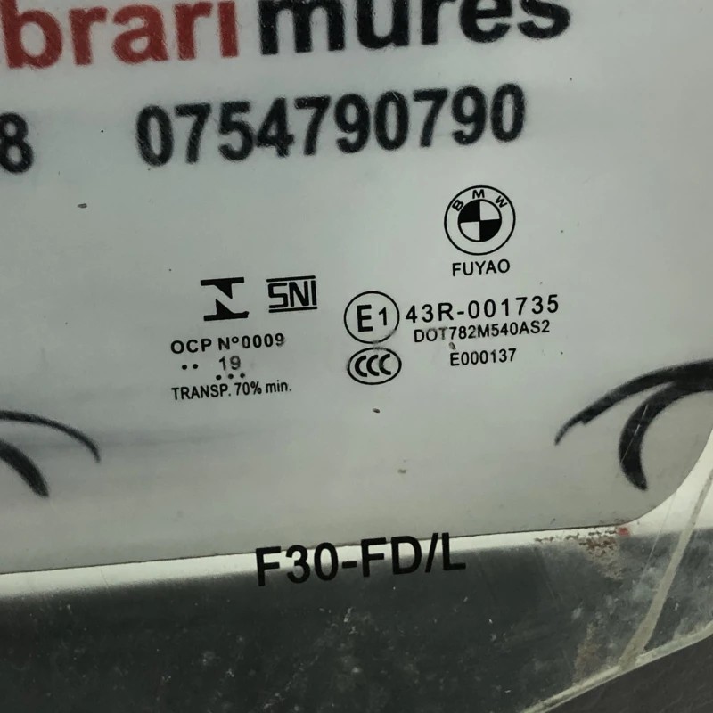 Geam stanga fata / BMW Seria 3 F31 2015 / Caroserie, oglinzi si faruri