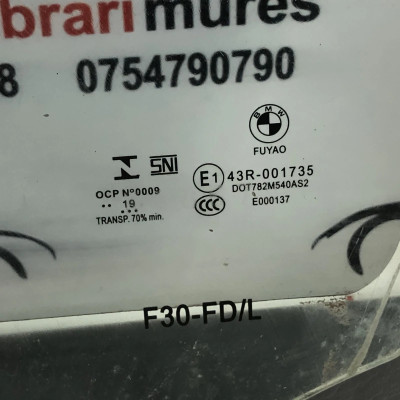 Geam stanga fata / BMW Seria 3 F31 2015 / Caroserie, oglinzi si faruri
