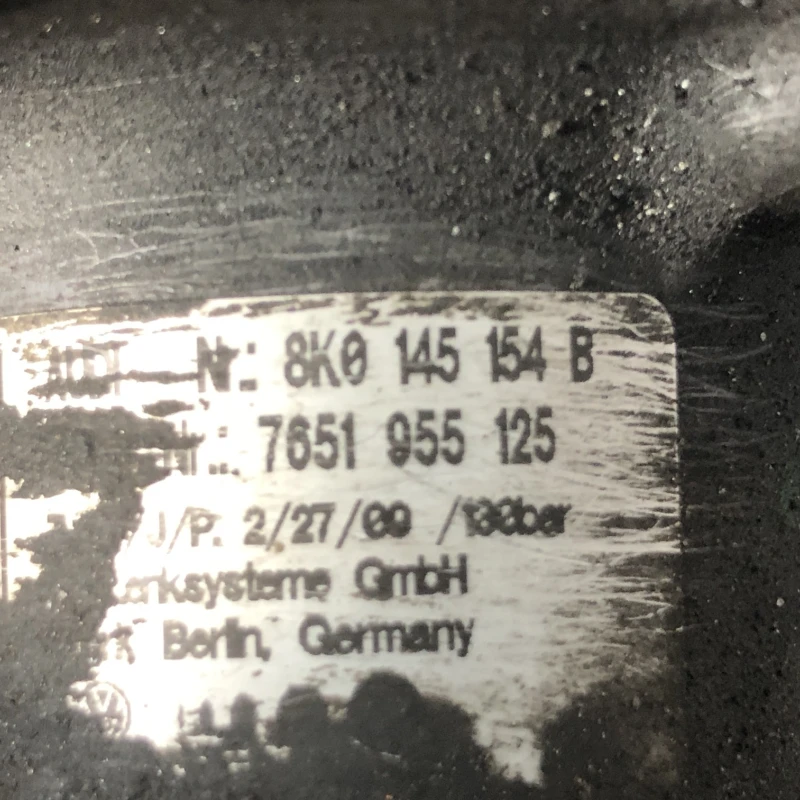 Pompa servo / Audi A4 B8 2009 / Directie si suspensie