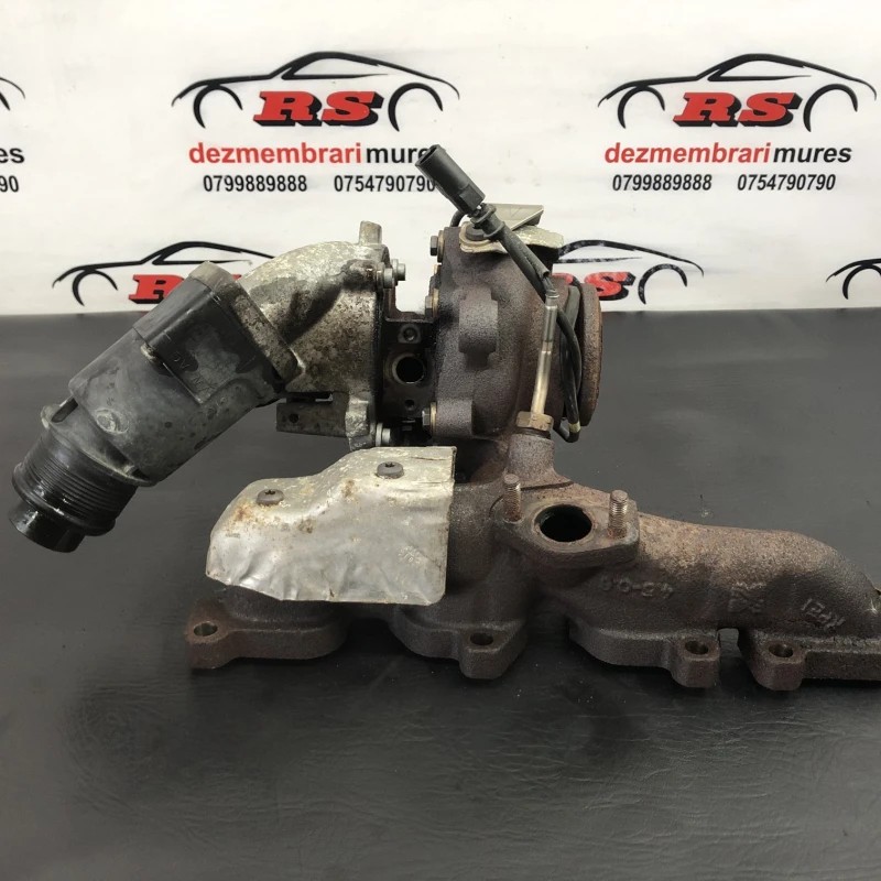 Turbosuflanta turbo turbina / Seat Ibiza 6J 2011 / Motor, racire si evacuare