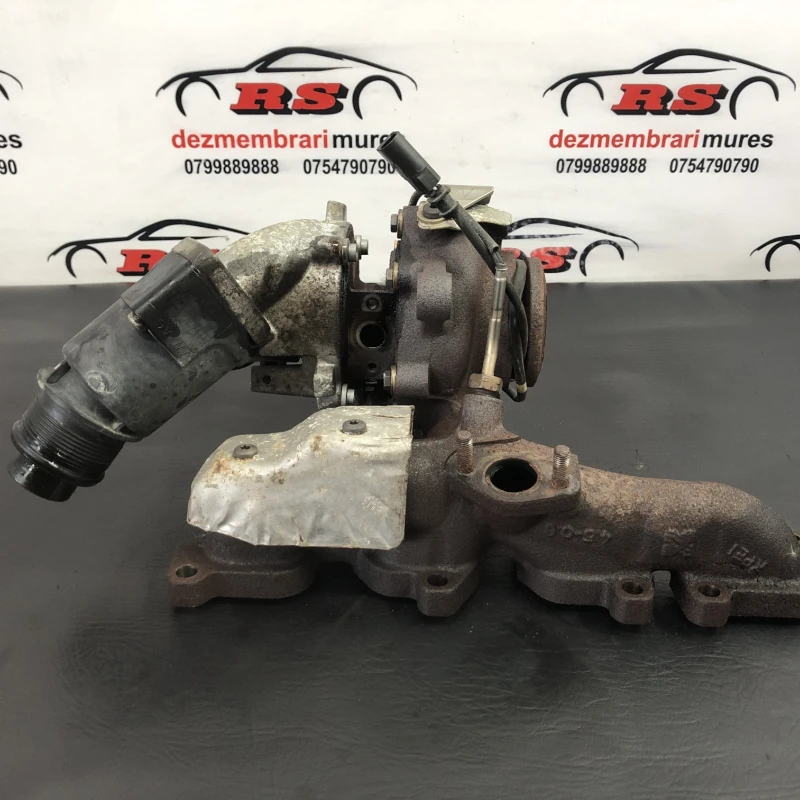Turbosuflanta turbo turbina / Seat Ibiza 6J 2011 / Motor, racire si evacuare