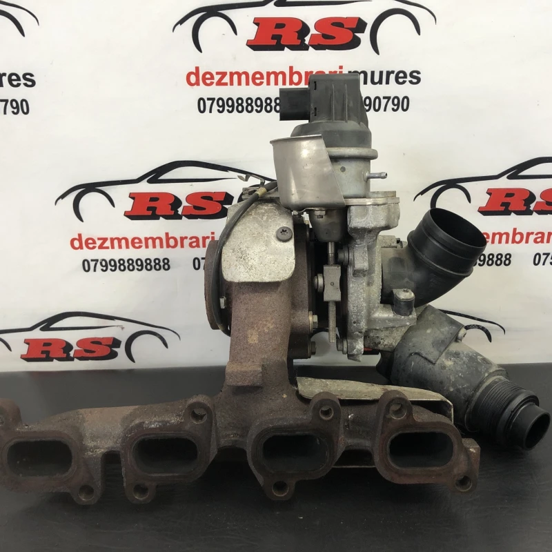 Turbosuflanta turbo turbina / Seat Ibiza 6J 2011 / Motor, racire si evacuare