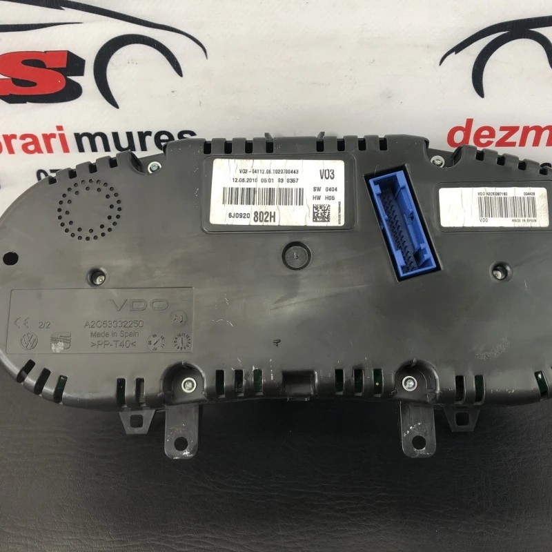Ceas bord / Seat Ibiza 6J 2011 / Audio si electronice