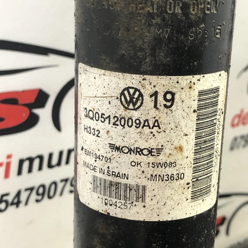 Amortizor telescop punte spate / Volkswagen Passat B8 2016 / Directie si suspensie