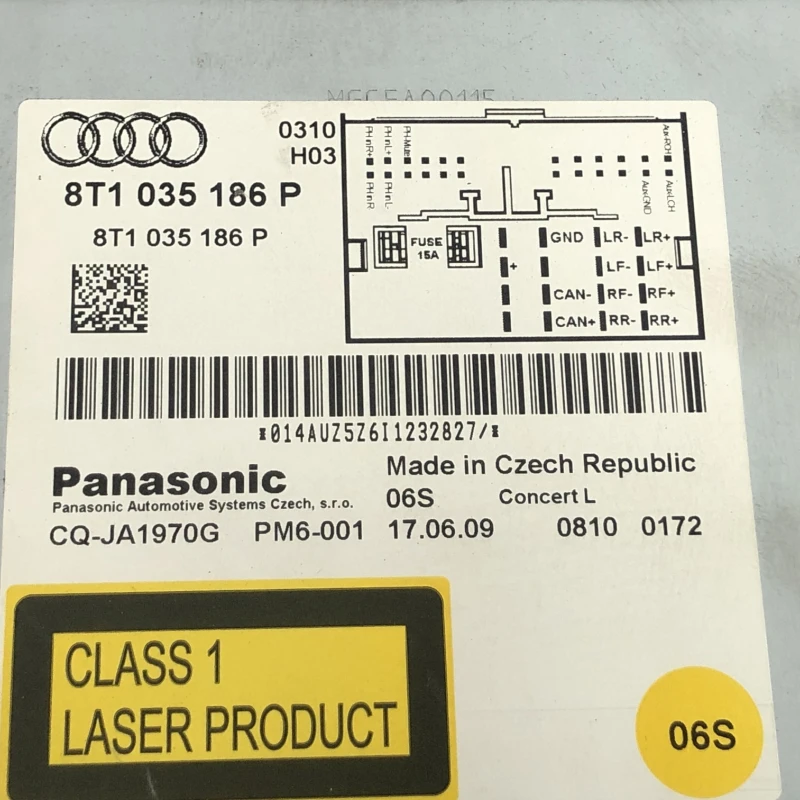 Radio CD / Audi A4 B8 2009 / Audio si electronice