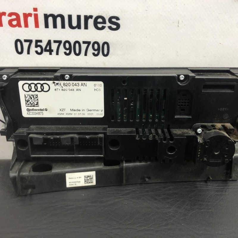 Panou climatronic / Audi A4 B8 2009 / Climatizare