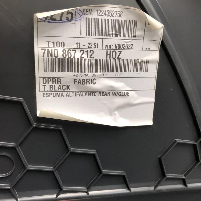 Panou tapiterie usa dreapta fata / Seat Alhambra 7N 2012 / Interior