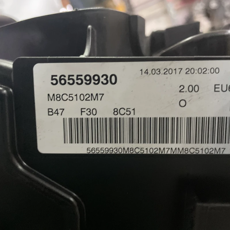 Motor B47D20A / BMW Seria 3 F30 2017 / Motor, racire si evacuare