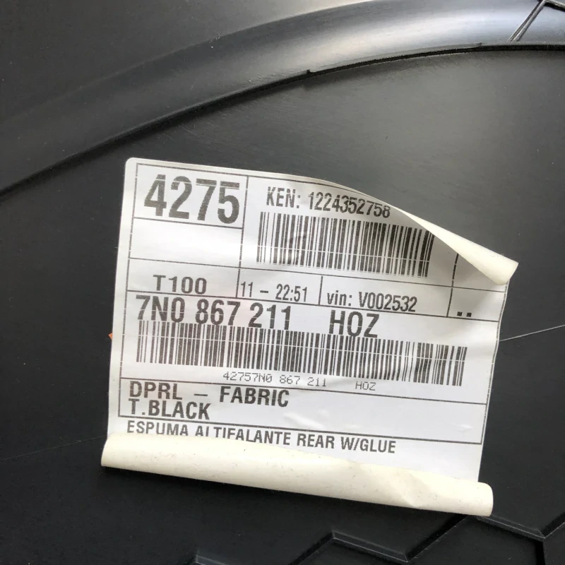 Panou tapiterie usa stanga fata / Seat Alhambra 7N 2012 / Interior