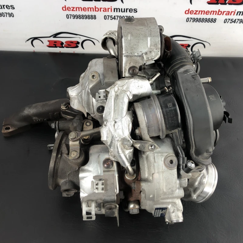 Turbosuflanta turbo turbina / Volkswagen Passat B8 2016 / Motor, racire si evacuare