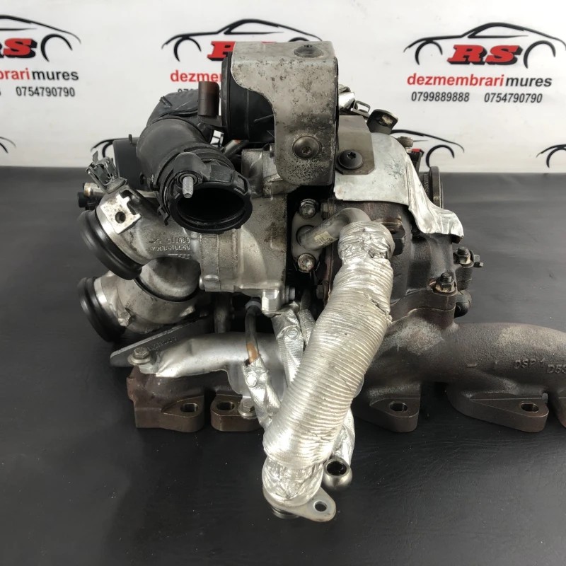 Turbosuflanta turbo turbina / Volkswagen Passat B8 2015 / Motor, racire si evacuare