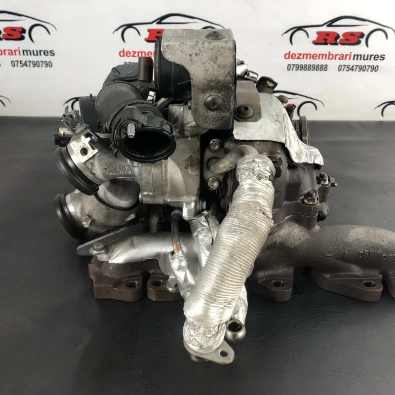 Turbosuflanta turbo turbina / Volkswagen Passat B8 2016 / Motor, racire si evacuare