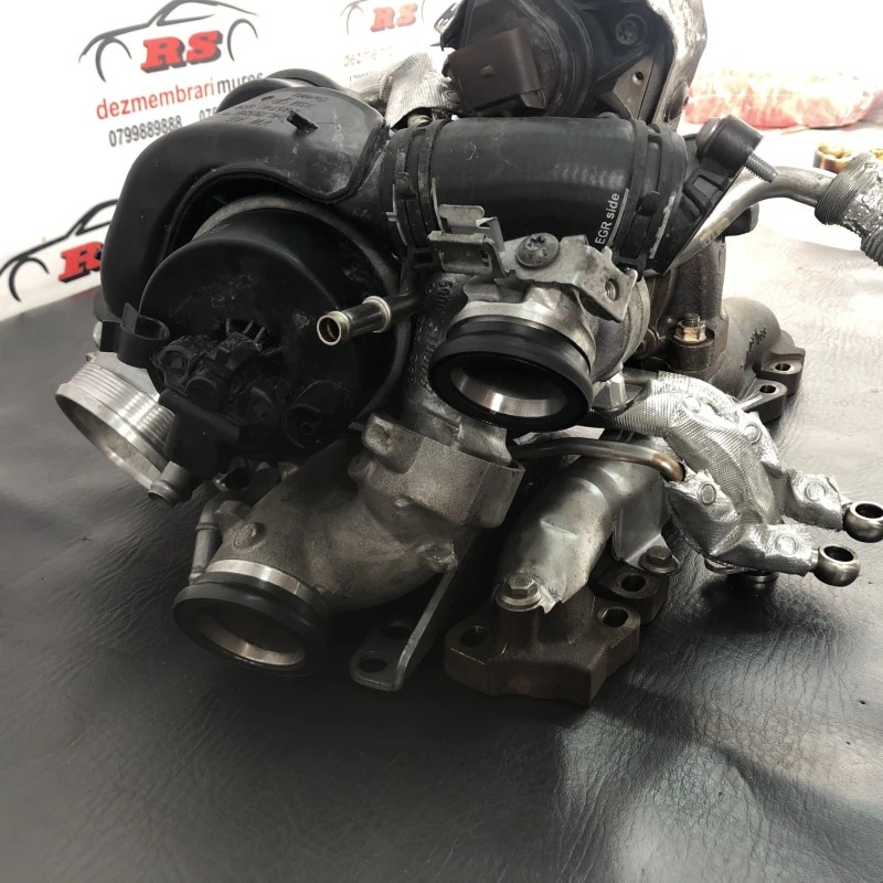 Turbosuflanta turbo turbina / Volkswagen Passat B8 2015 / Motor, racire si evacuare