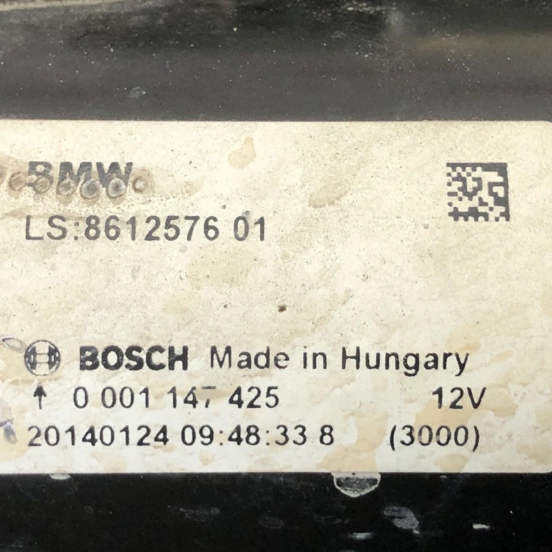 Electromotor demaror / BMW Seria 3 F31 2014 / Motor, racire si evacuare