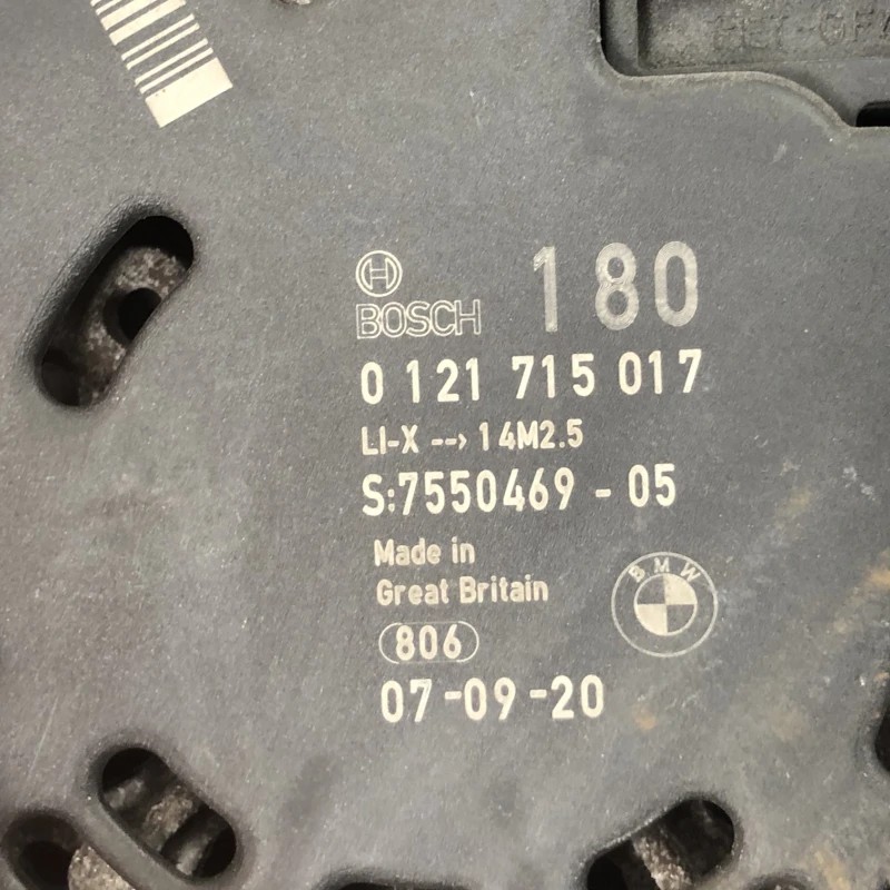 Alternator / BMW Seria 3 F31 2014 / Motor, racire si evacuare