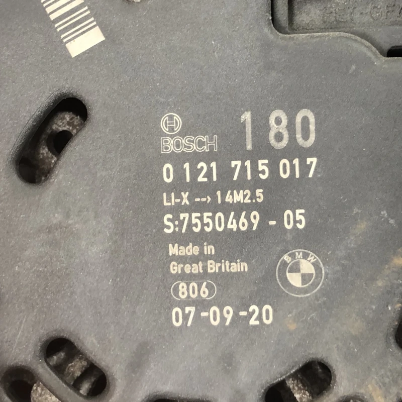 Alternator / BMW Seria 3 F31 2014 / Motor, racire si evacuare