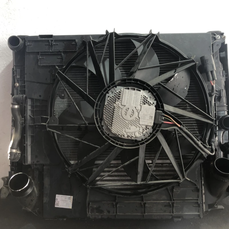 Set radiatoare electroventilator / BMW X3 F25 2011 / Motor, racire si evacuare