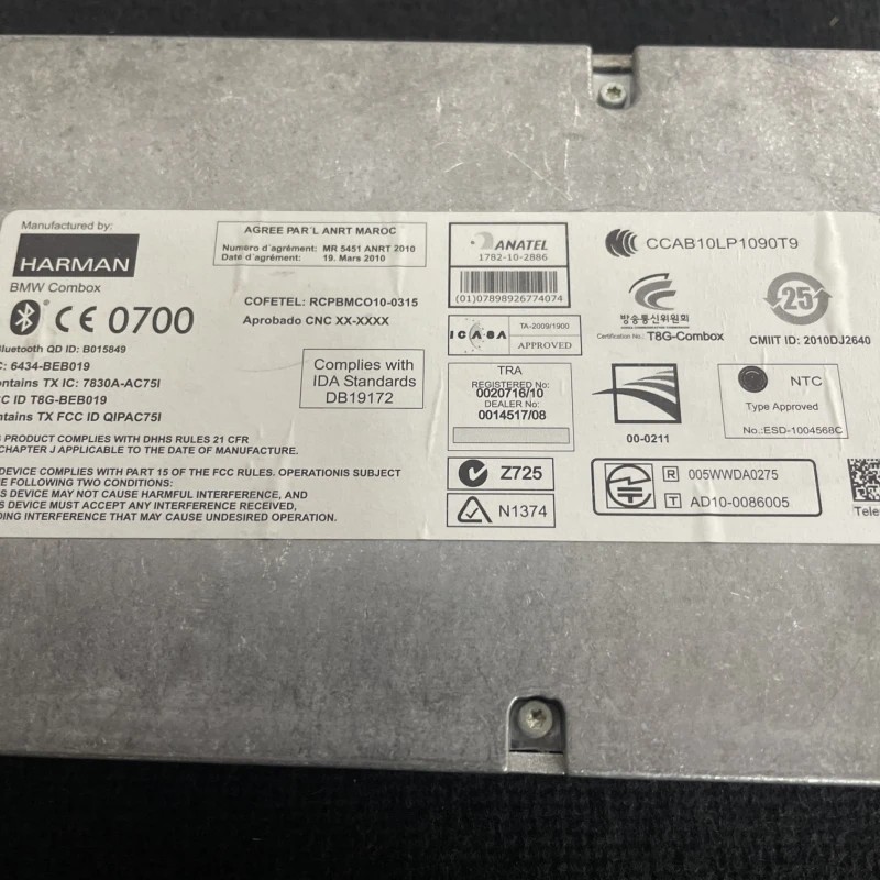 Modul bluthooth / BMW X3 F25 2011 / Audio si electronice