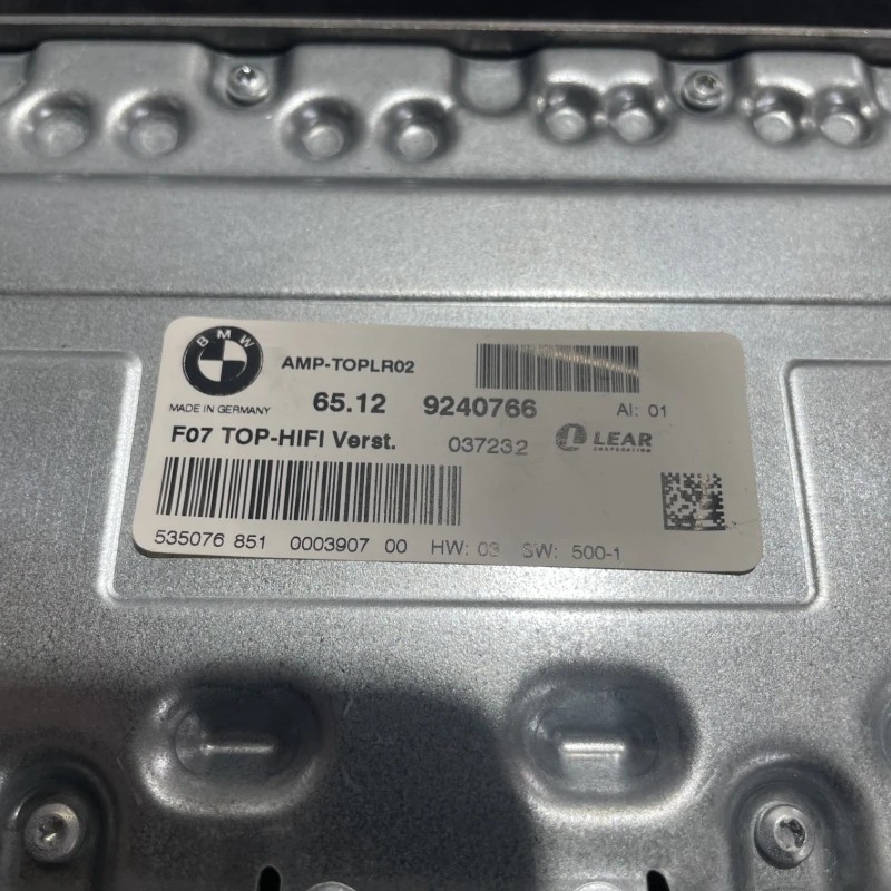 Amplificator audio / BMW X3 F25 2011 / Audio si electronice