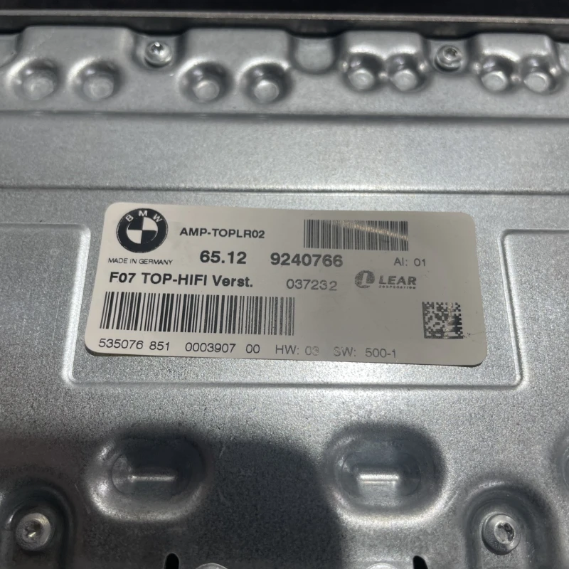 Amplificator audio / BMW X3 F25 2011 / Audio si electronice