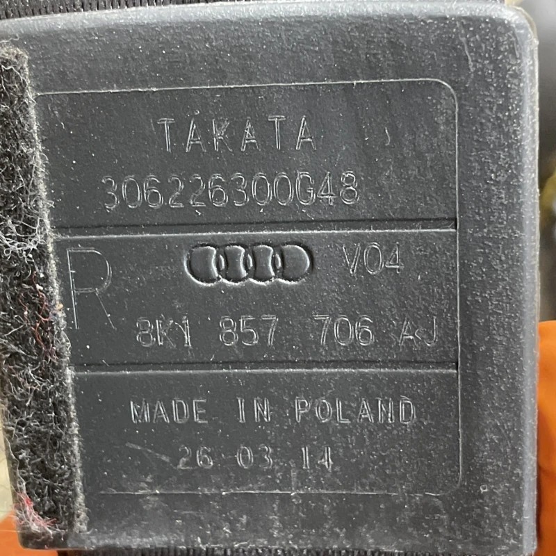 Centura dreapta fata / Audi A4 B8 2011 / Interior