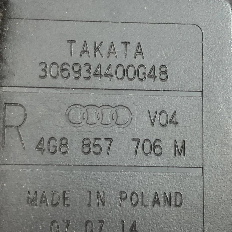 Centura dreapta fata / Audi A6 C7 2016 / Interior
