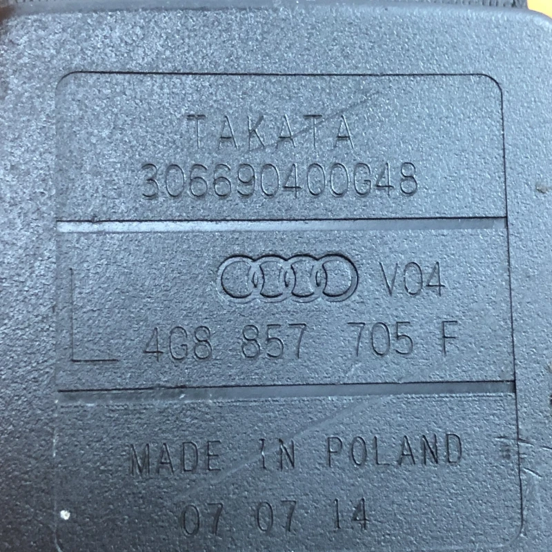 Centura stanga fata / Audi A6 C7 2016 / Interior
