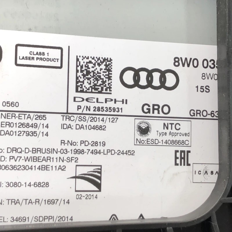Radio CD / Audi A4 B8 2017 / Audio si electronice