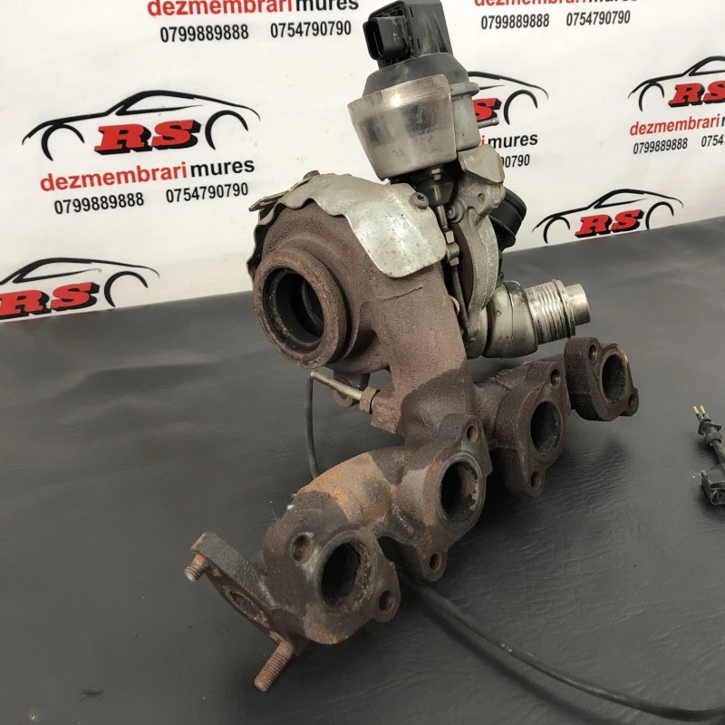 Turbosuflanta turbo turbina / Volkswagen Golf MK6 2010 / Motor, racire si evacuare