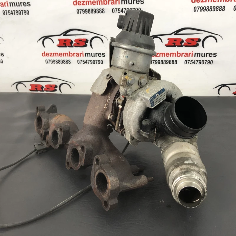Turbosuflanta turbo turbina / Volkswagen Golf MK6 2010 / Motor, racire si evacuare