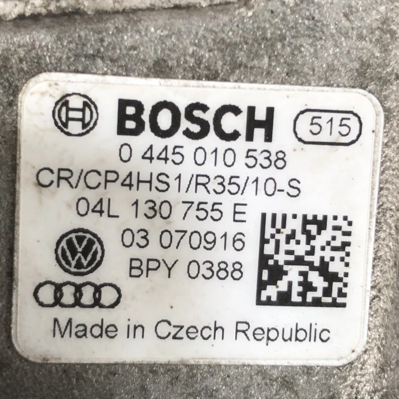 Pompa de injectie inalte / Volkswagen Passat B8 2016 / Motor, racire si evacuare