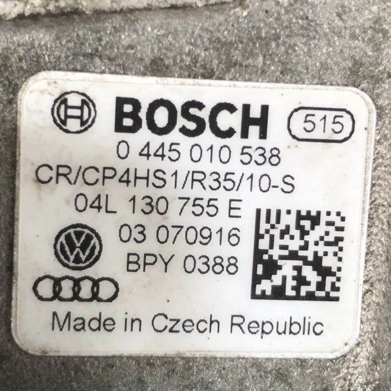 Pompa de injectie inalte / Volkswagen Passat B8 2016 / Motor, racire si evacuare