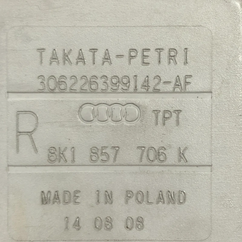 Centura dreapta fata / Audi A4 B8 2010 / Interior