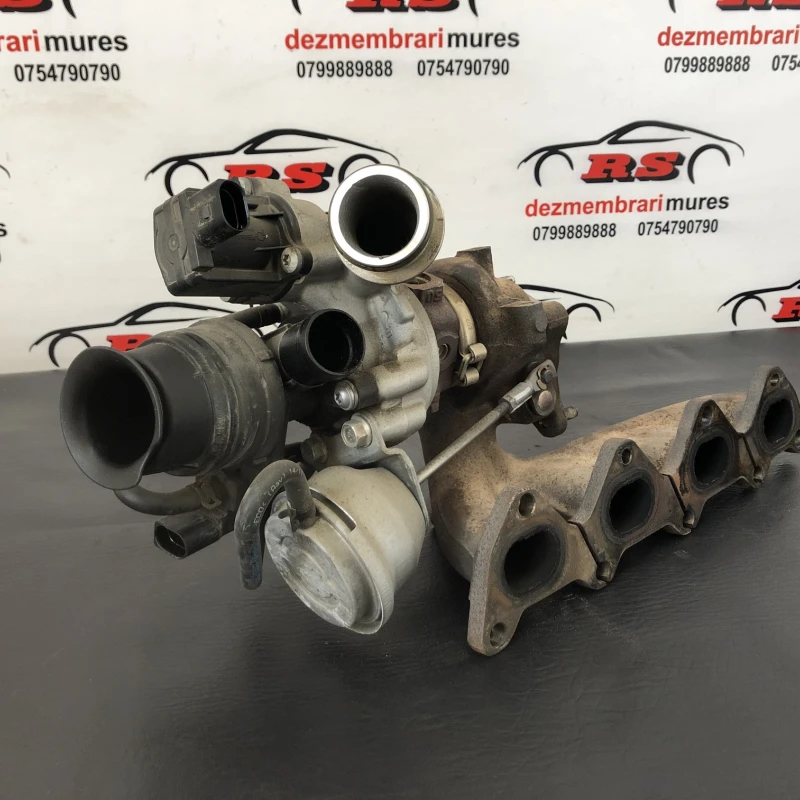 Turbosuflanta turbo turbina / Volkswagen Golf MK6 2012 / Motor, racire si evacuare