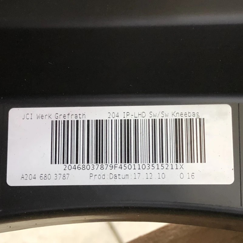 Plansa bord / Mercedes-Benz C Class W204 2011 / Interior