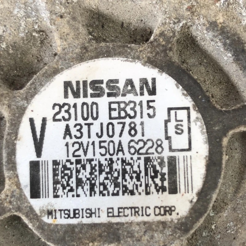Alternator / Nissan Navara D40 2006 / Motor, racire si evacuare